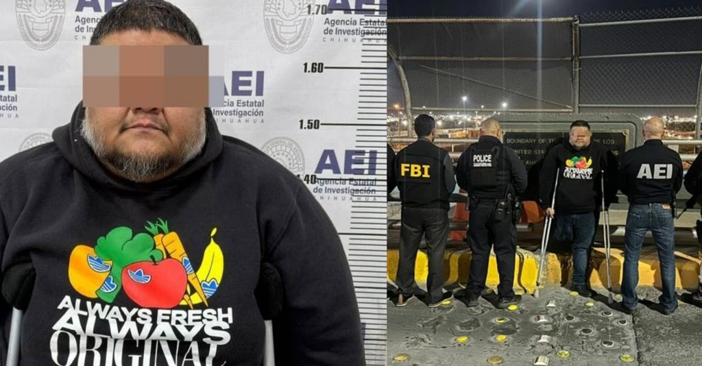 Detención de presunto homicida en Ciudad Juárez: AEI ejecuta orden de aprehensión
