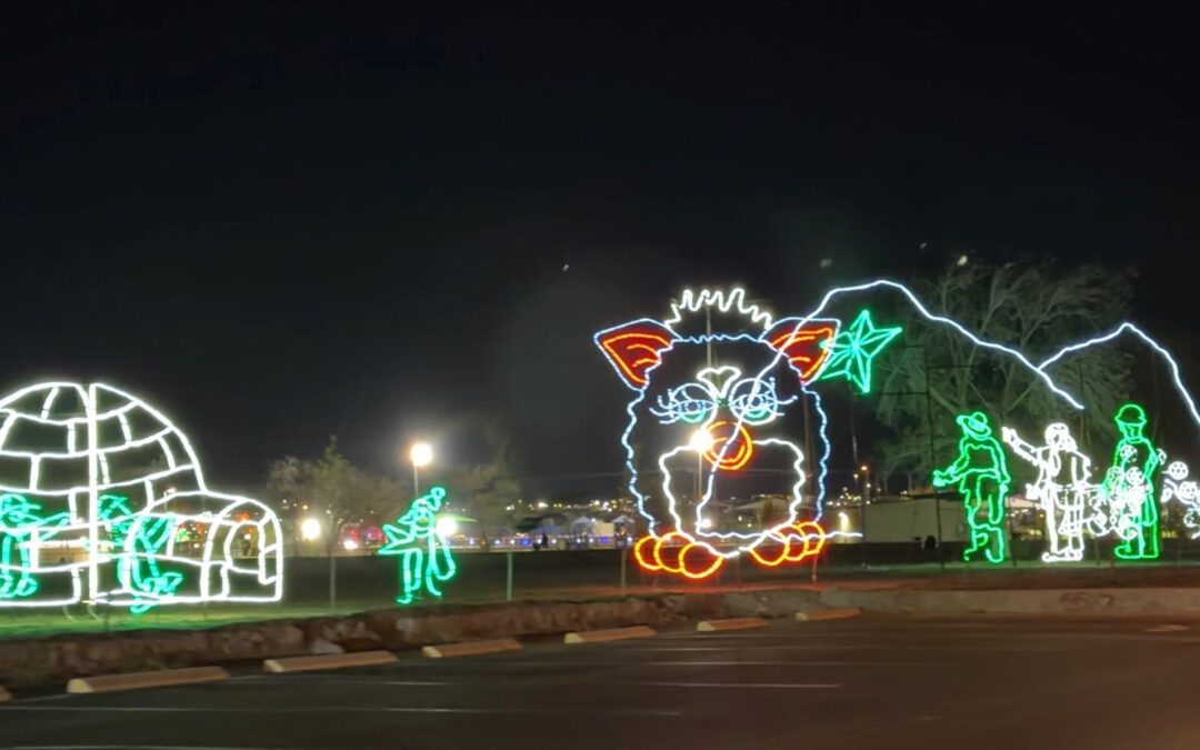 Luces Navideñas: Comienza la Temporada Festiva en el Parque Ascarate de El Paso