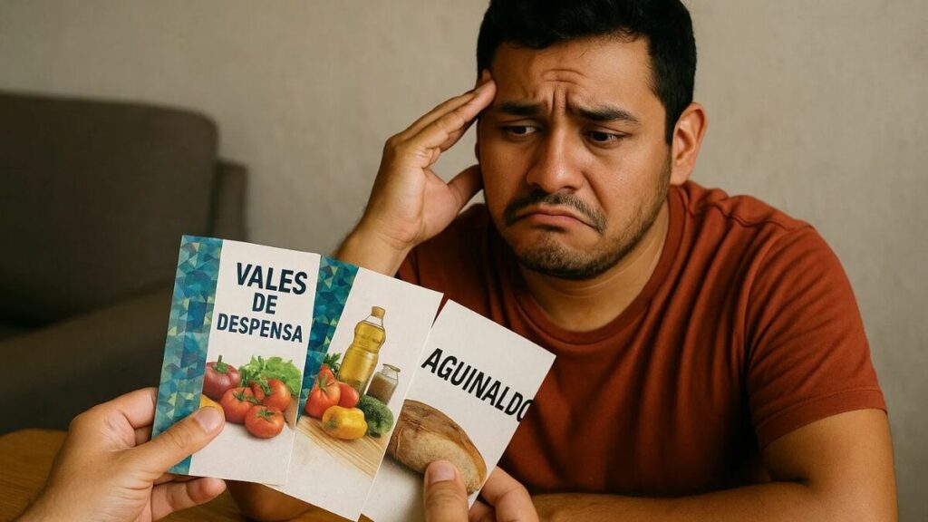 Aguinaldo: ¿Es posible recibirlo en vales de despensa según la ley?