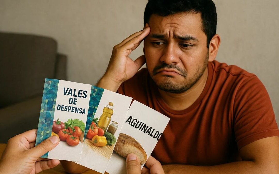 Aguinaldo: ¿Es posible recibirlo en vales de despensa según la ley?