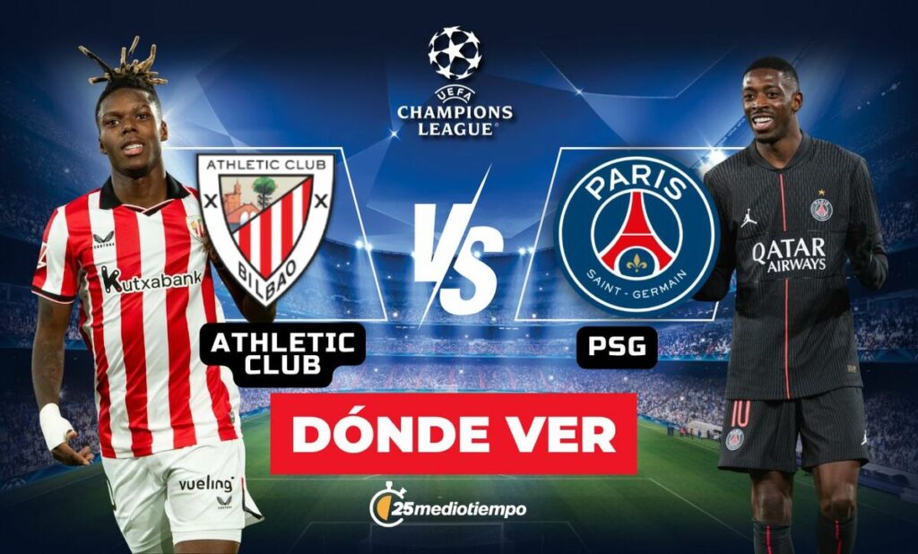 Athletic Club vs. PSG EN VIVO: Sigue el emocionante partido de la Champions League 2025