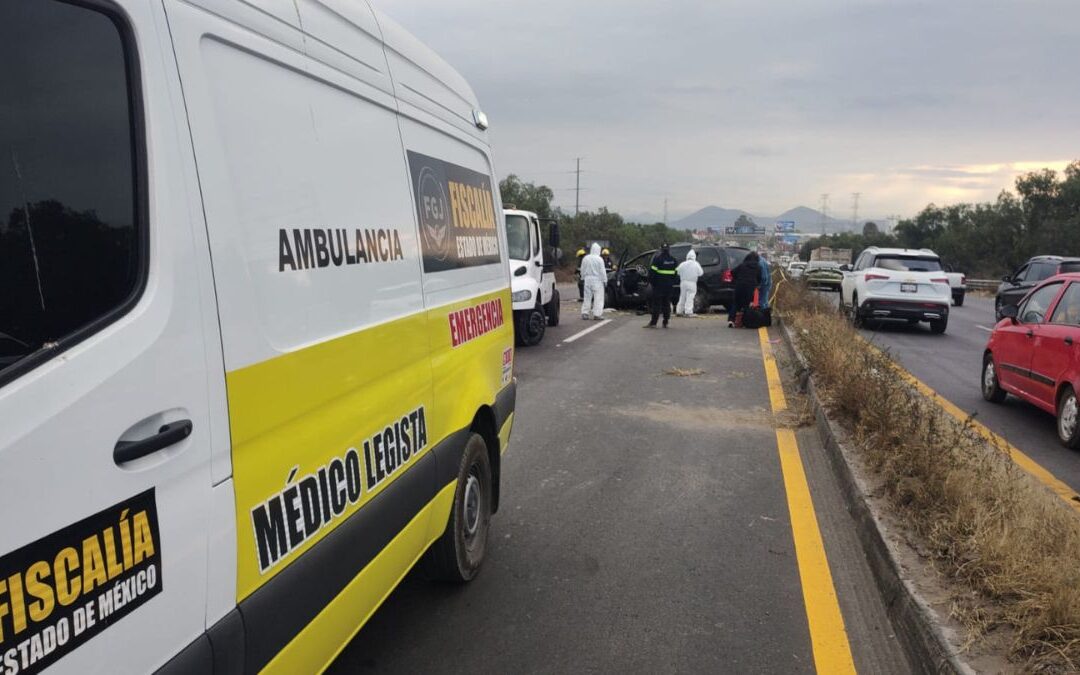 Trágico choque en Lechería-Texcoco deja dos mujeres muertas