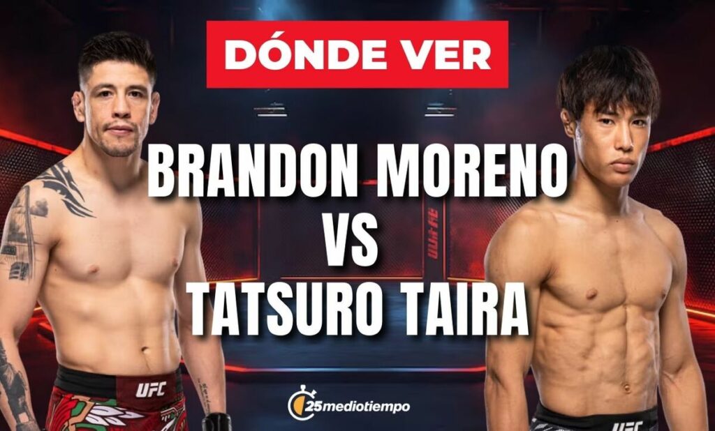 Brandon Moreno y Tatsuro Taira: Todo sobre la pelea UFC 323 en México