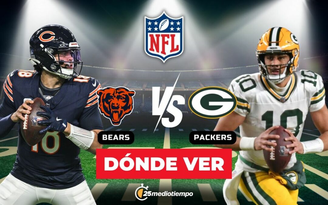 Chicago Bears contra Green Bay Packers EN VIVO: Horario y dónde ver el partido de la Semana 14 de la NFL 2025