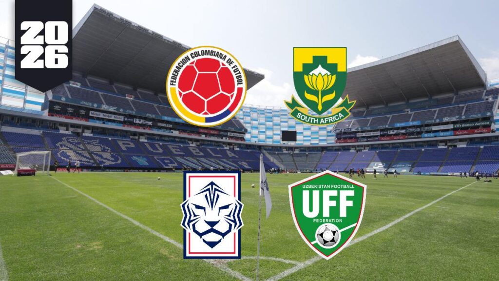 Puebla se prepara para recibir a Colombia, Corea del Sur, Sudáfrica y Uzbekistán en el Mundial 2026