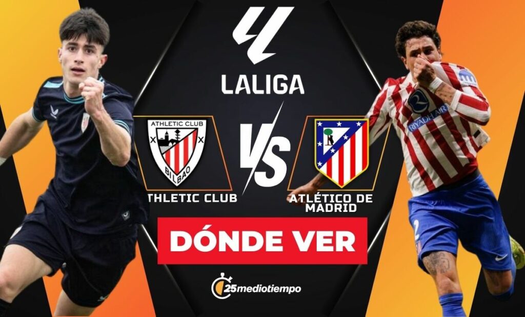 Athletic Club y Atlético de Madrid: Cómo Ver EN VIVO el Partido de LaLiga 2025 Hoy