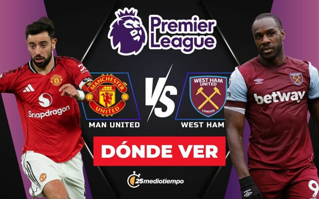 Manchester United vs. West Ham: ¡Ve el partido EN VIVO de la Jornada 14 de la Premier League HOY!