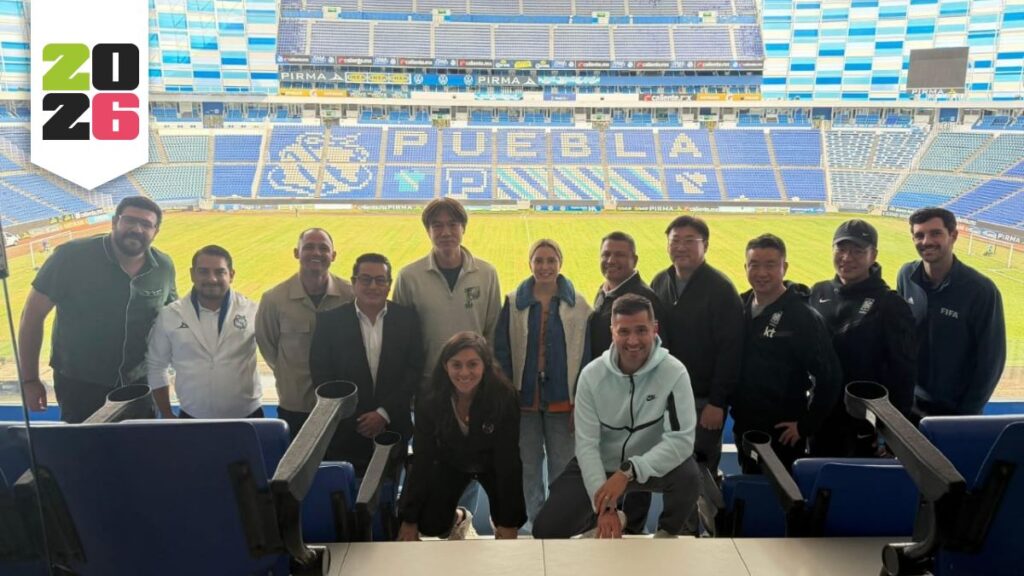 Corea del Sur Considera el Estadio Cuauhtémoc en Puebla como Base para el Mundial 2026