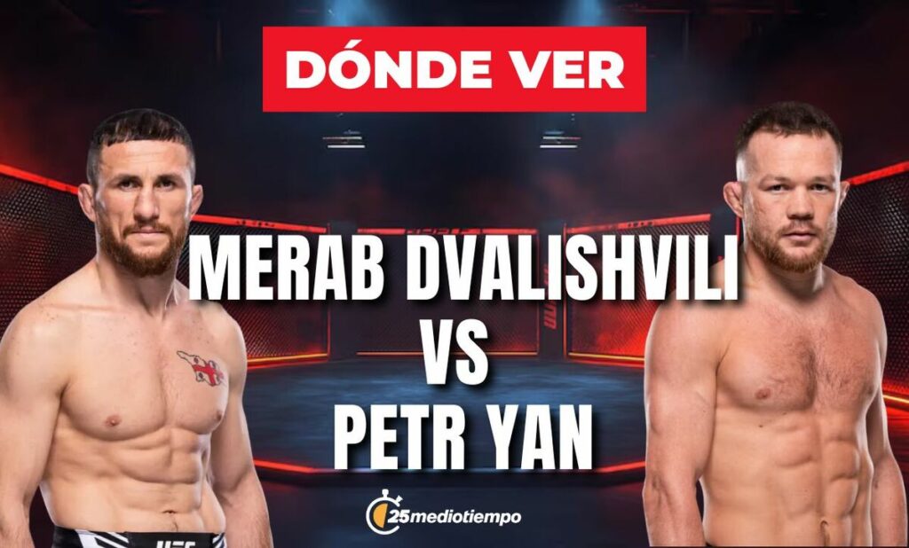 Todo lo que necesitas saber sobre Merab Dvalishvili vs Petr Yan en UFC 323: horario y canal de transmisión