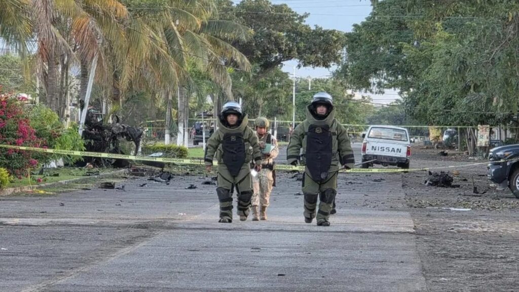 Aumentan la seguridad en Coahuayana tras la trágica explosión de un coche bomba en Michoacán