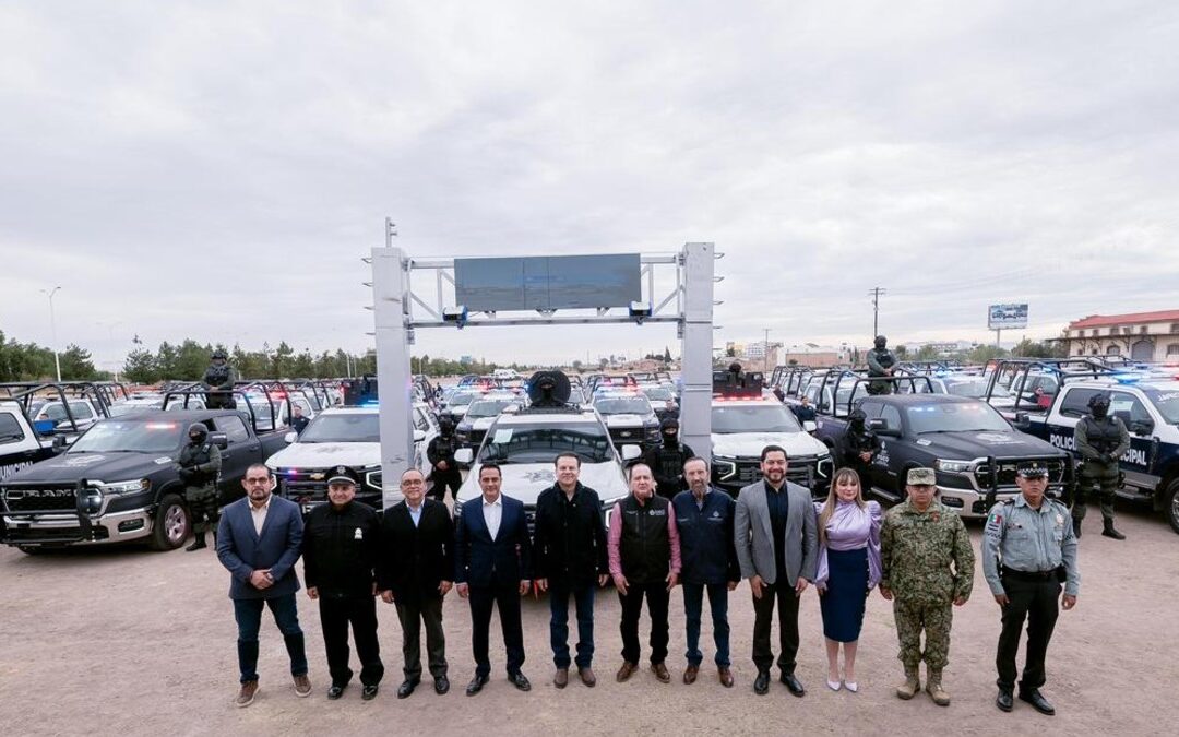 Durango se consolida como uno de los estados más seguros con la entrega de 320 mdp en equipamiento