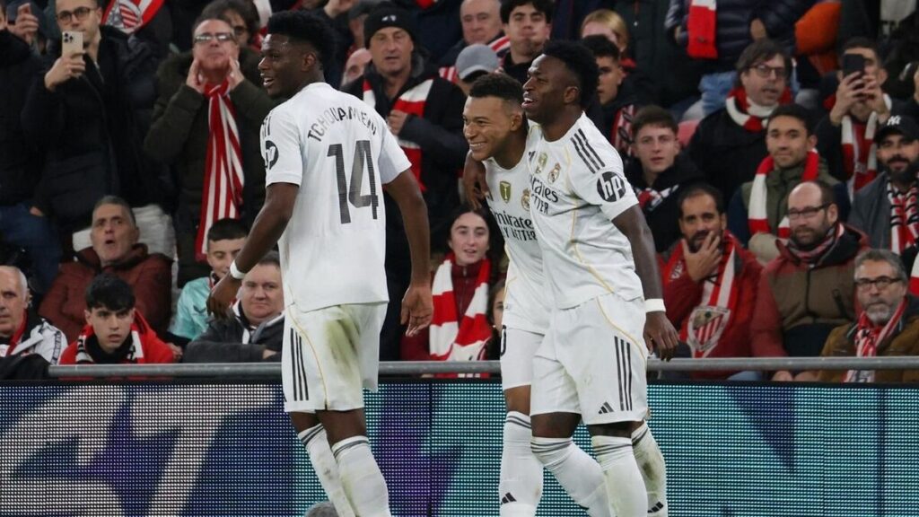 Real Madrid Domina al Athletic Club Con la Estrella Mbappé en LaLiga