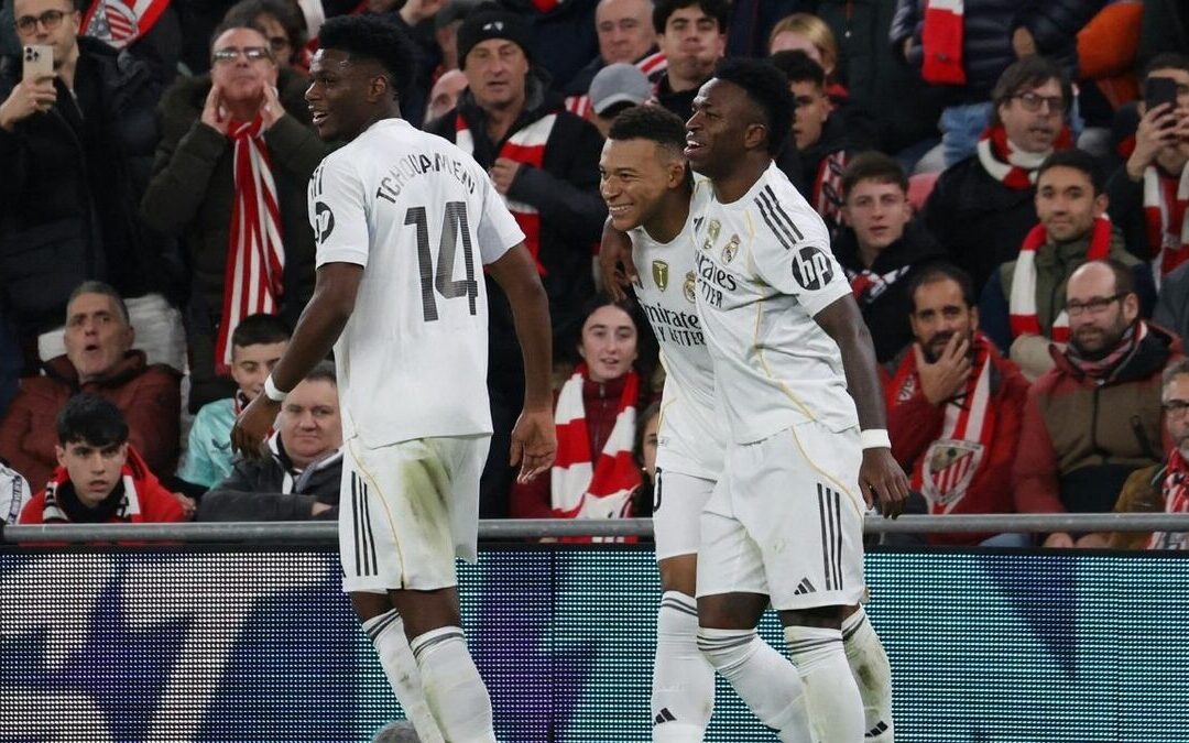 Real Madrid Domina al Athletic Club Con la Estrella Mbappé en LaLiga