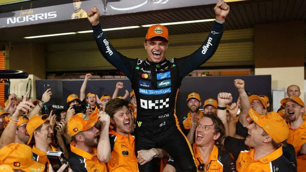 Lando Norris Confirma su Elección del Número 1 para la Temporada 2026 de F1