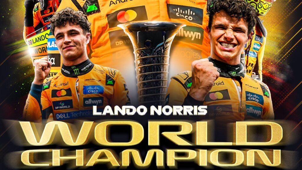 Lando Norris se Corona Campeón: Tercero en Fórmula 1 y Ganador del Campeonato Mundial