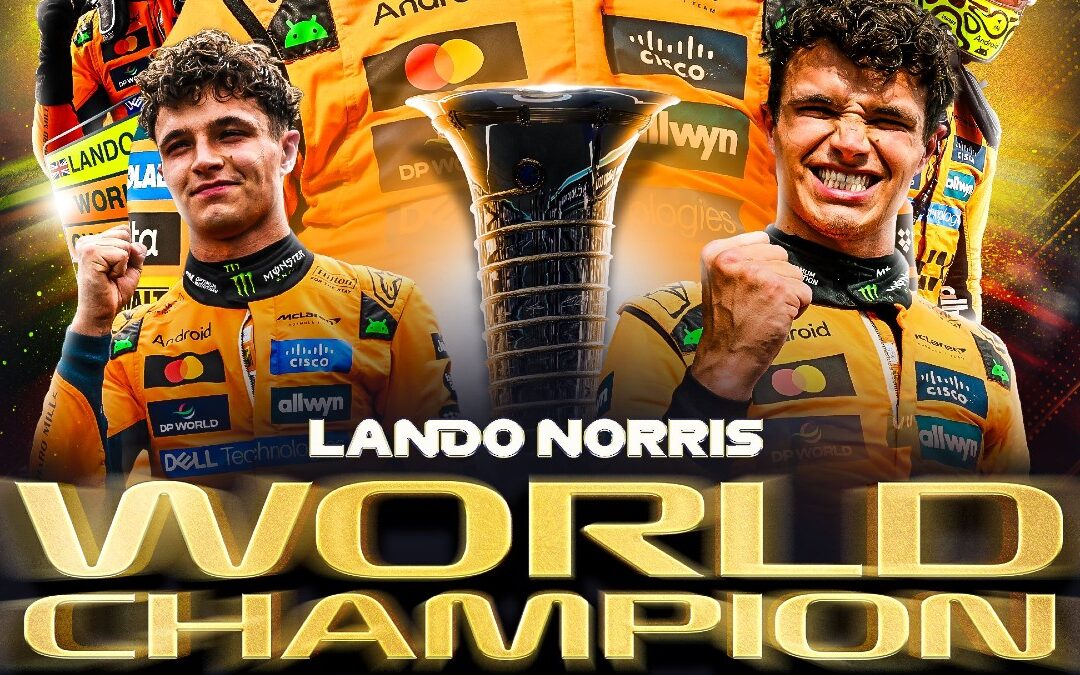 Lando Norris se Corona Campeón: Tercero en Fórmula 1 y Ganador del Campeonato Mundial