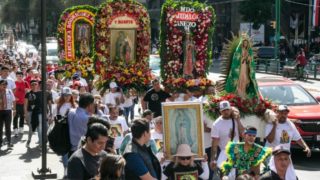 Cierres del Metro y Metrobús en Sacramento por el Día de la Virgen de Guadalupe