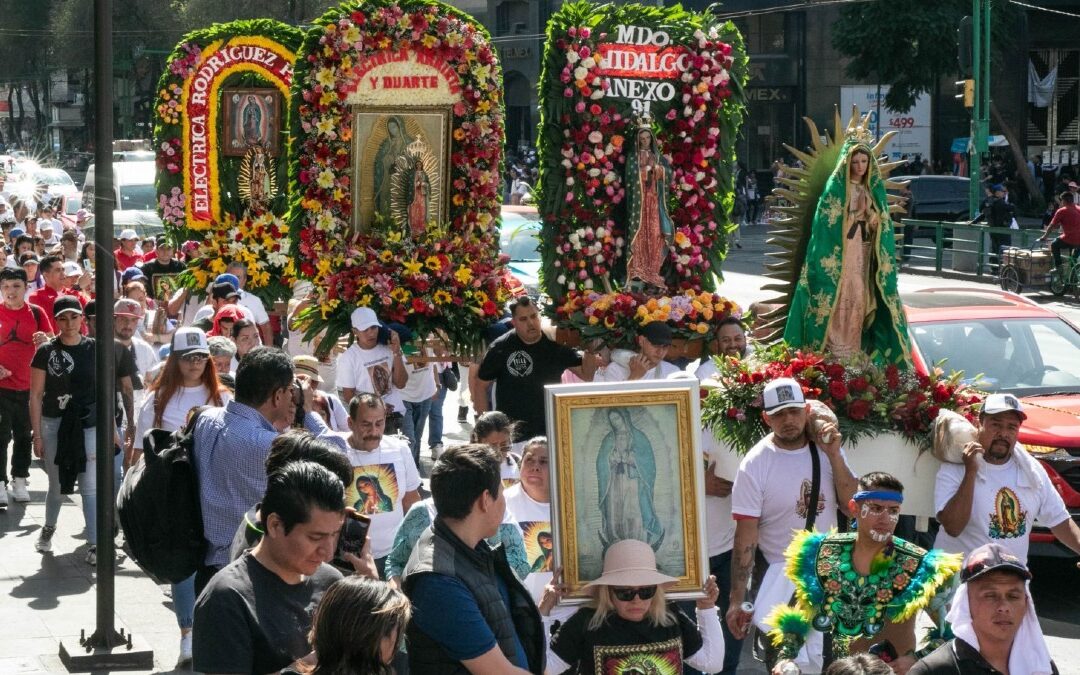 Cierres del Metro y Metrobús en Sacramento por el Día de la Virgen de Guadalupe