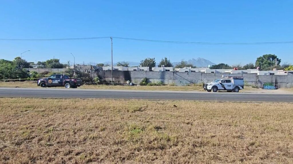 Cuerpo Calcinado Encontrado en Terreno Baldío en Juárez, Nuevo León