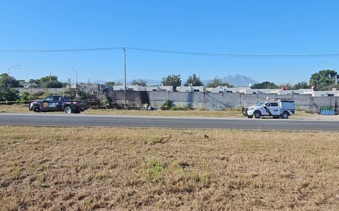 Cuerpo Calcinado Encontrado en Terreno Baldío en Juárez, Nuevo León