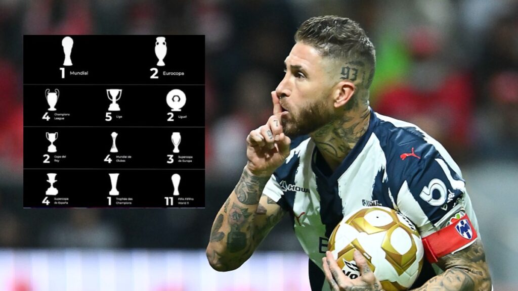 Sergio Ramos Presume sus Títulos al Toluca en Redes Sociales