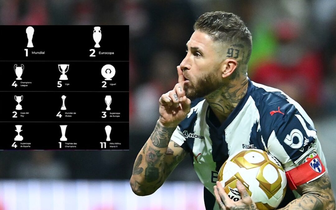 Sergio Ramos Presume sus Títulos al Toluca en Redes Sociales