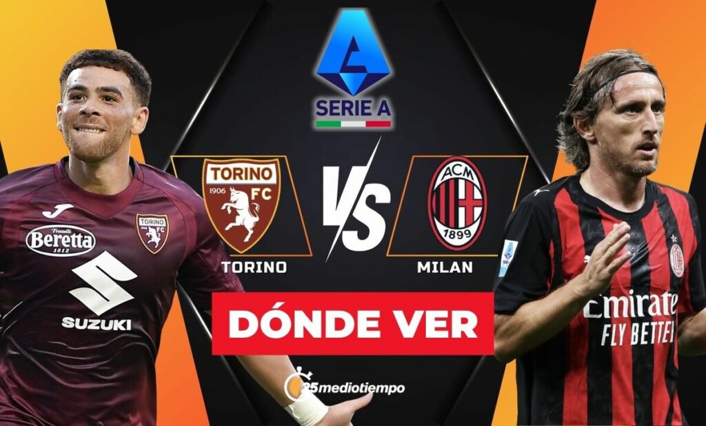 Torino vs. Milan EN VIVO: Descubre a qué hora y dónde ver el emocionante partido de la Serie A 2025