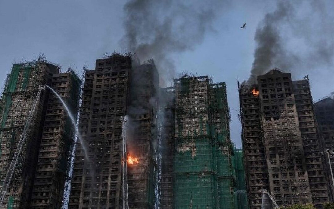 Incendio en Hong Kong: 160 personas fallecidas y seis desaparecidos