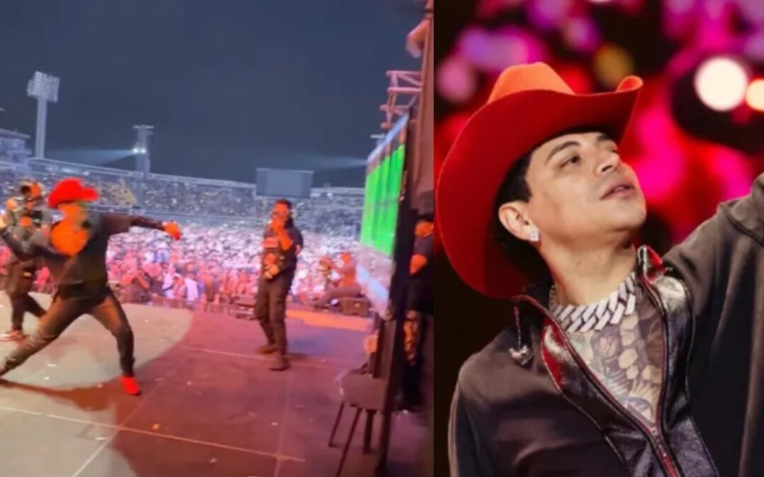 Eduin Caz Impacta en su Concierto en Bogotá con un Inesperado Botellazo